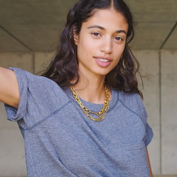 [NWT] Madewell Chain Statement Necklace - Picture 3 of 4